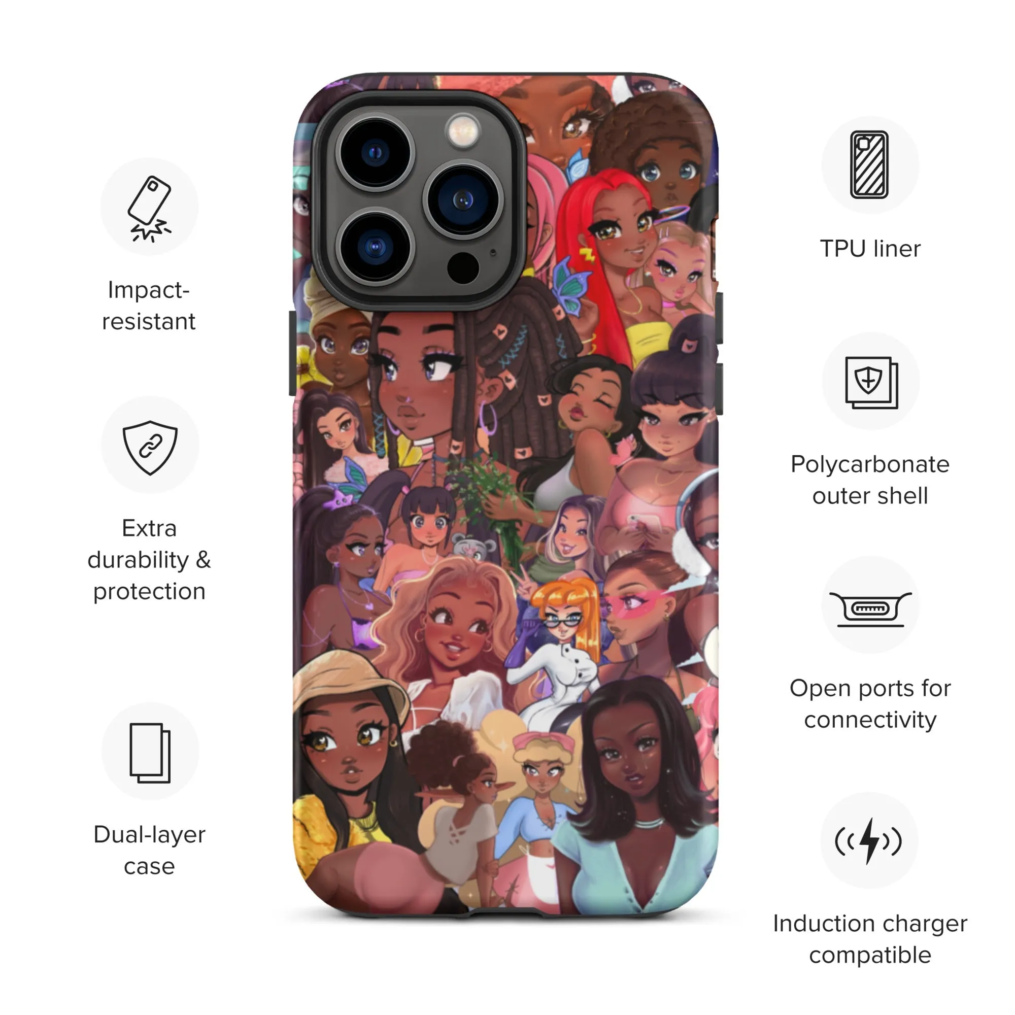 RawSueshii World - Tough iPhone case