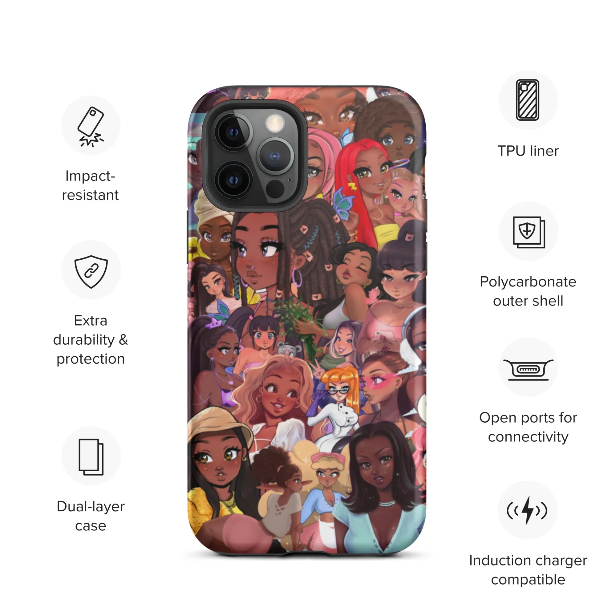 RawSueshii World - Tough iPhone case