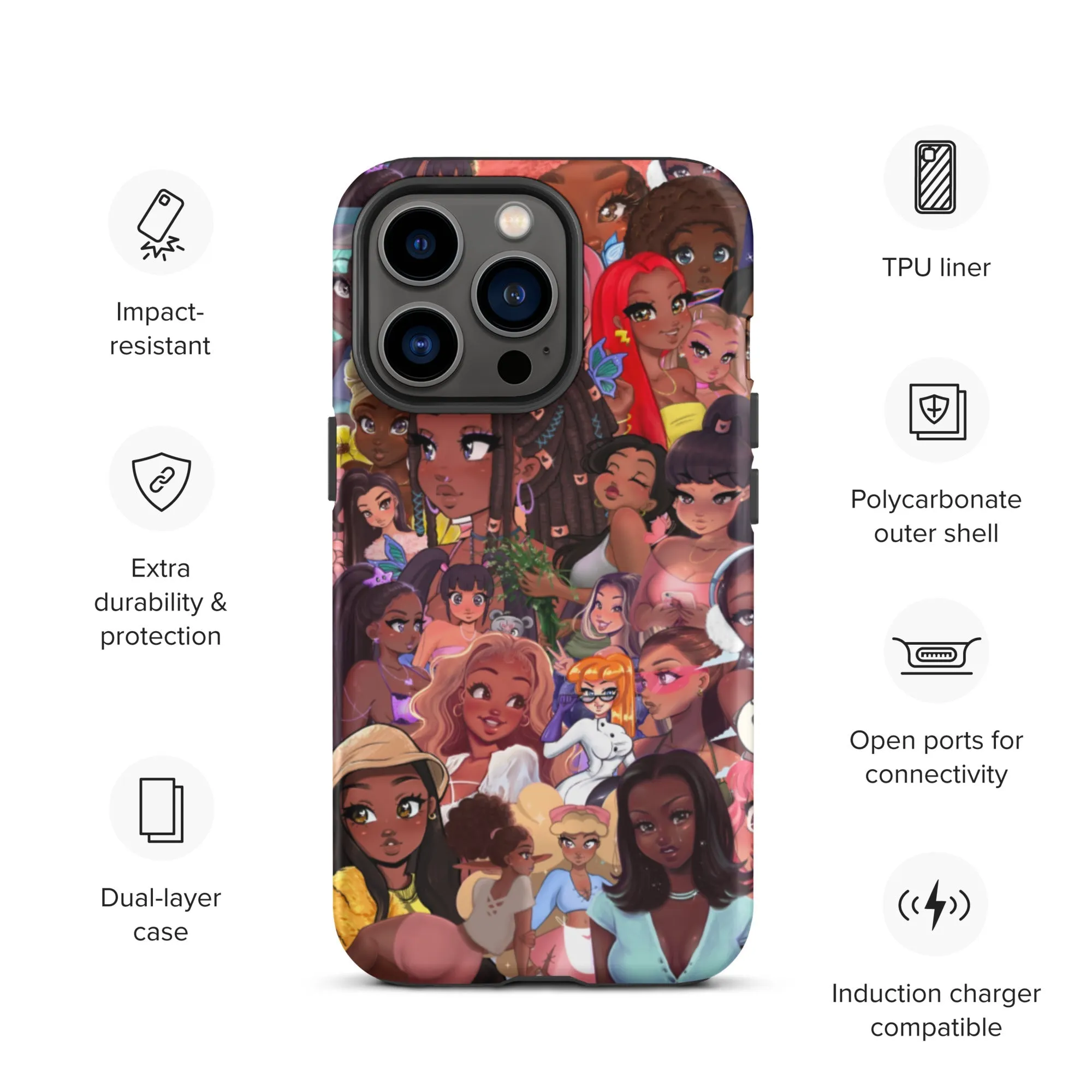 RawSueshii World - Tough iPhone case