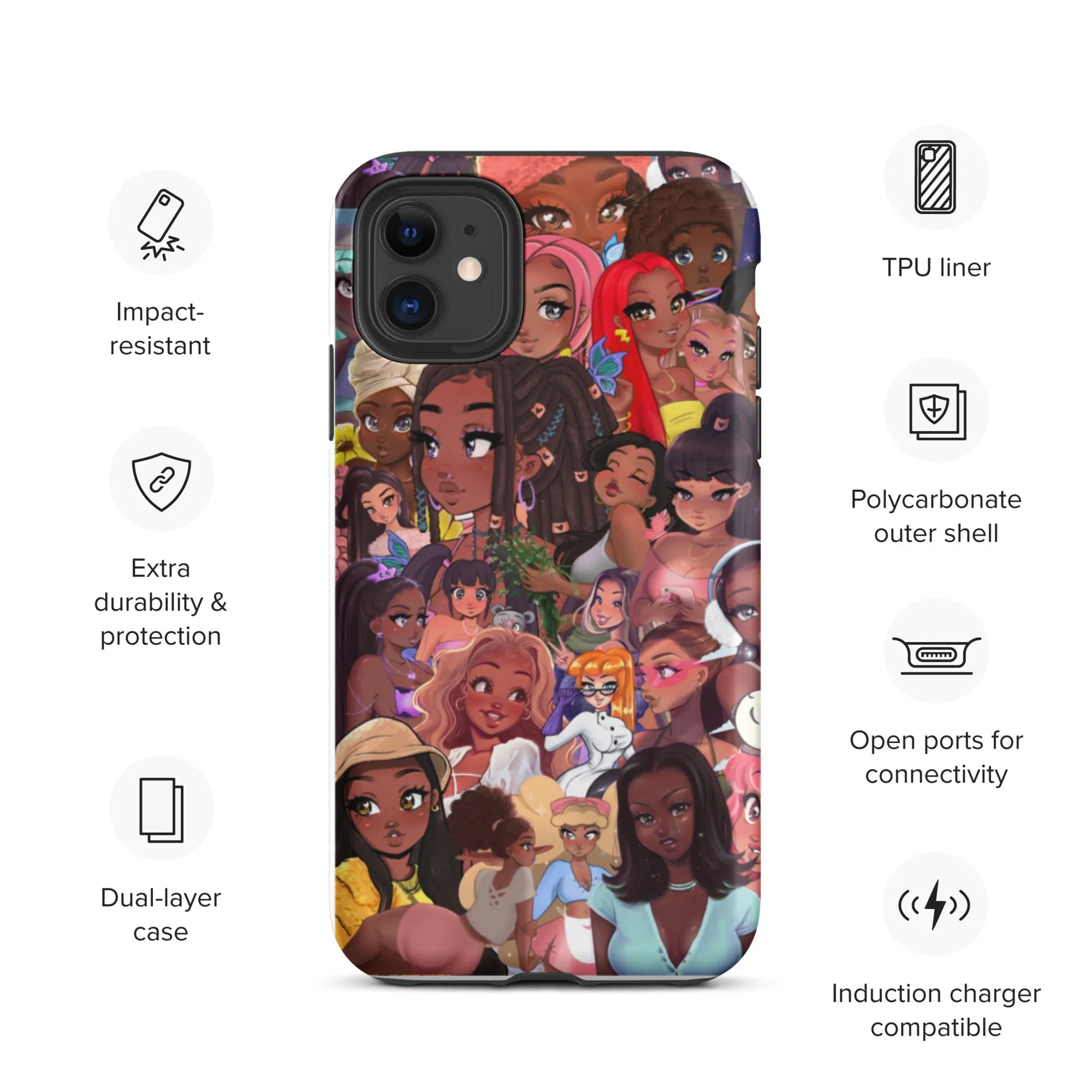 RawSueshii World - Tough iPhone case