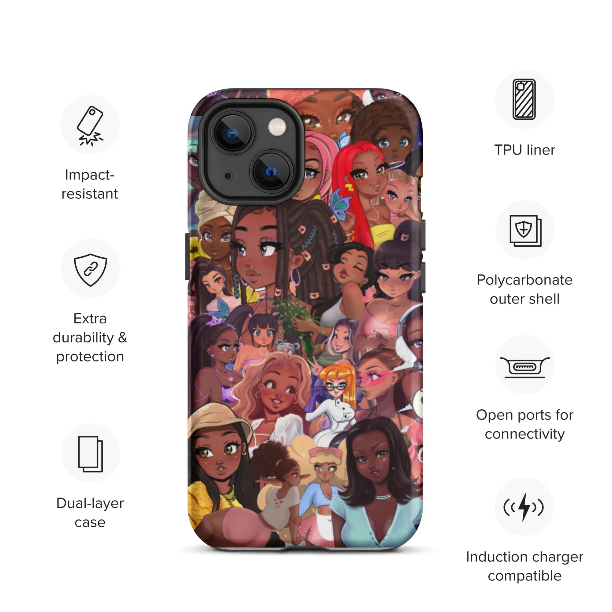 RawSueshii World - Tough iPhone case
