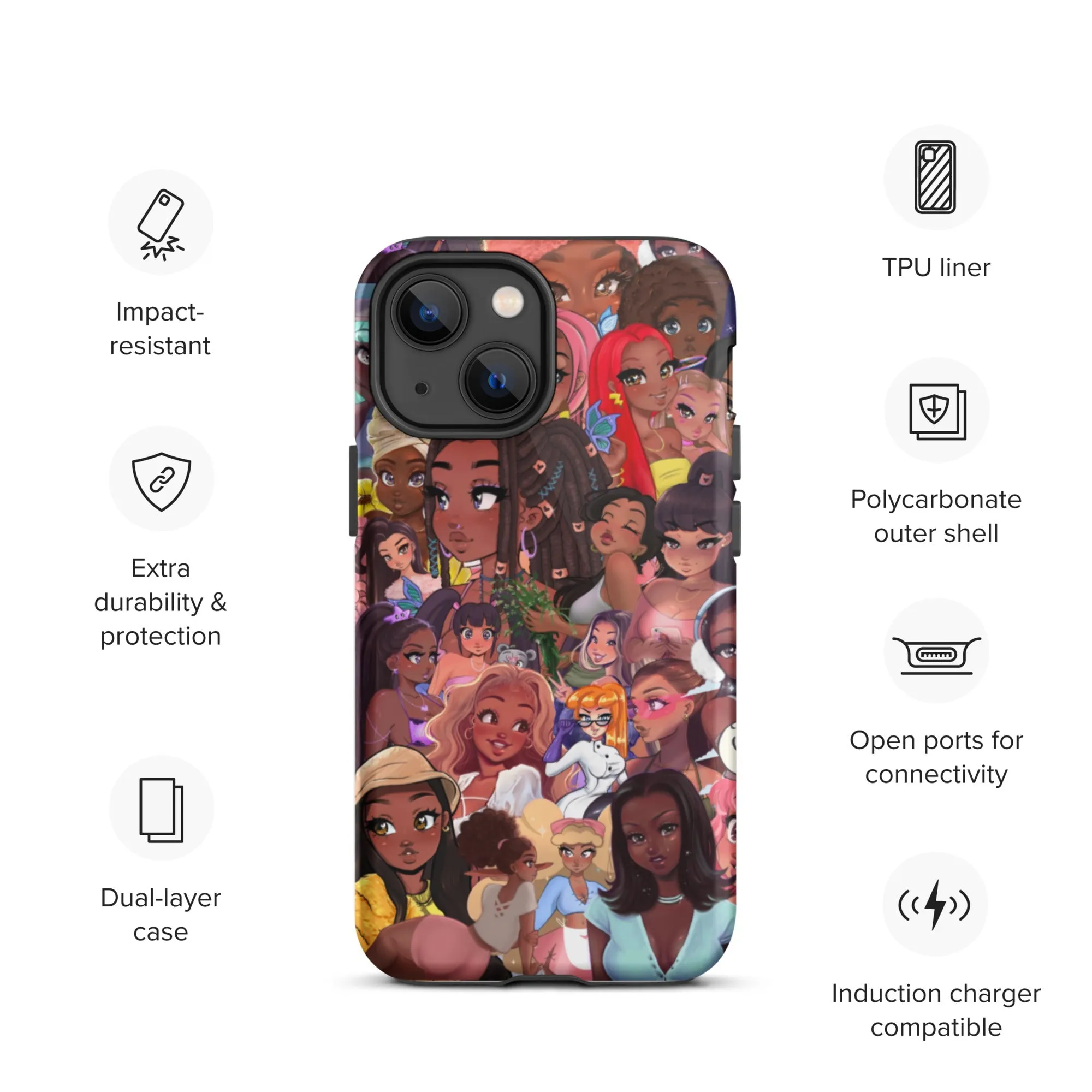 RawSueshii World - Tough iPhone case