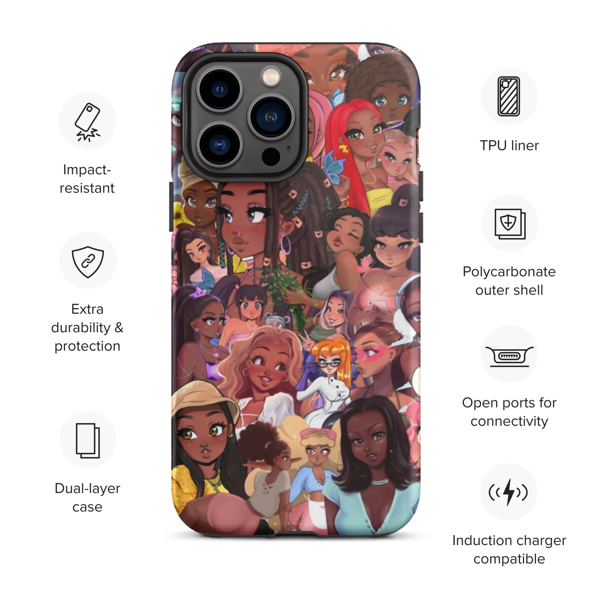 RawSueshii World - Tough iPhone case