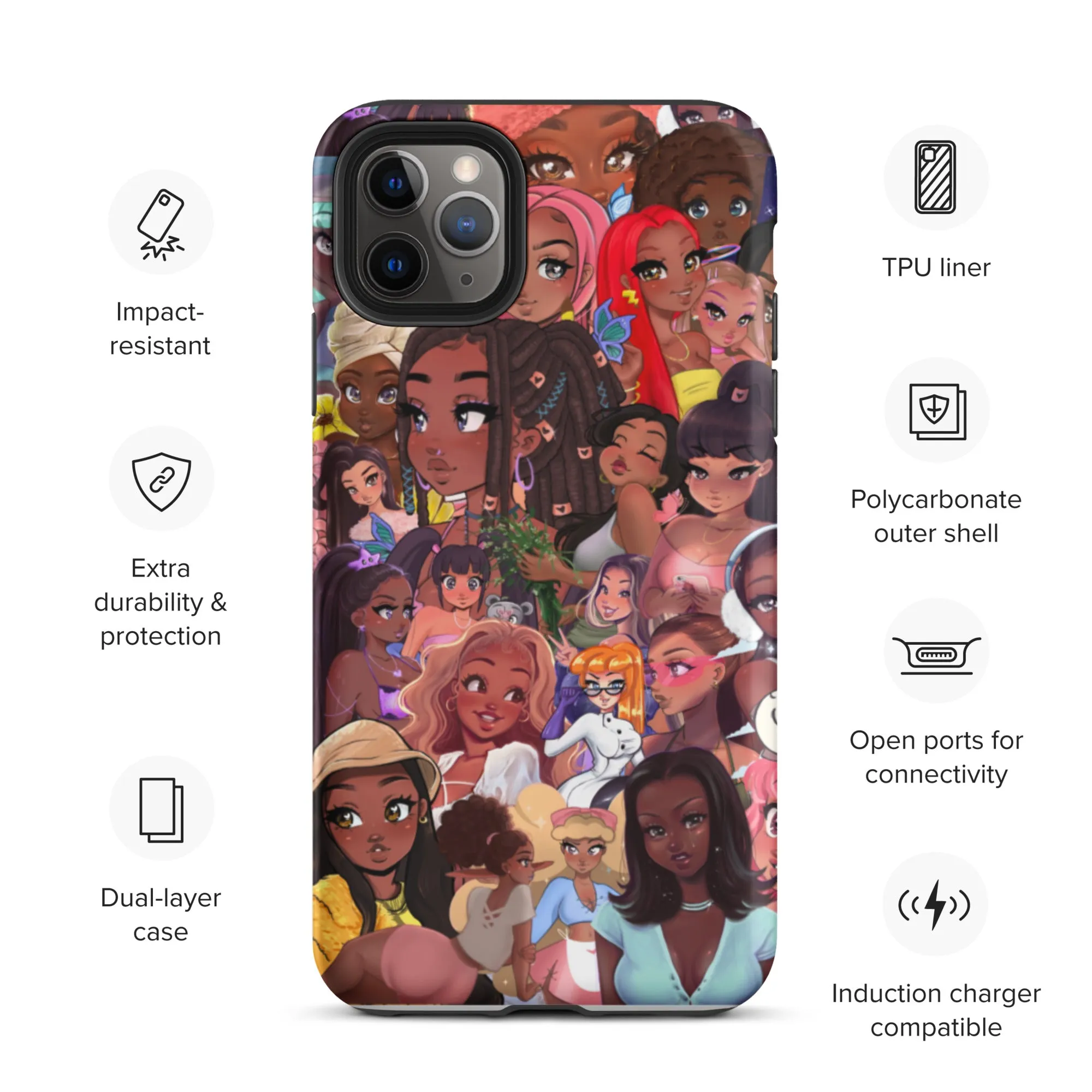 RawSueshii World - Tough iPhone case