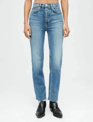 Re/Done 70s Stove Pipe Jeans - Mid 70s