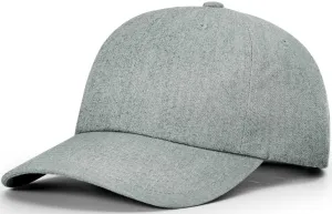 Richardson Premium Cotton Dad Hat Heather Grey