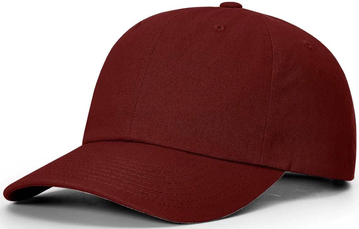 Richardson Premium Cotton Dad Hat Maroon