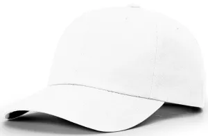 Richardson Premium Cotton Dad Hat White