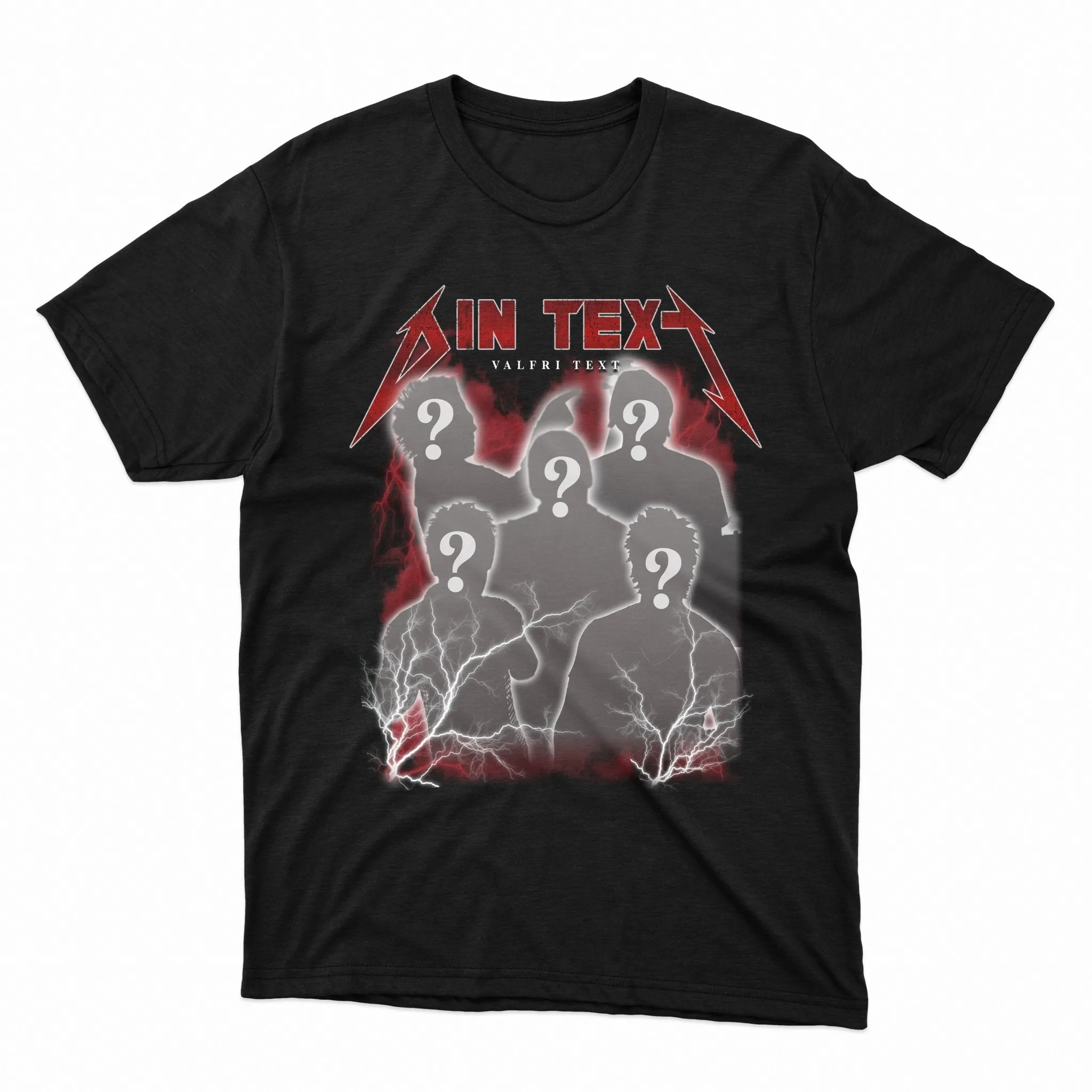 ROCKSTAR - Personalized shirt with your own pictures