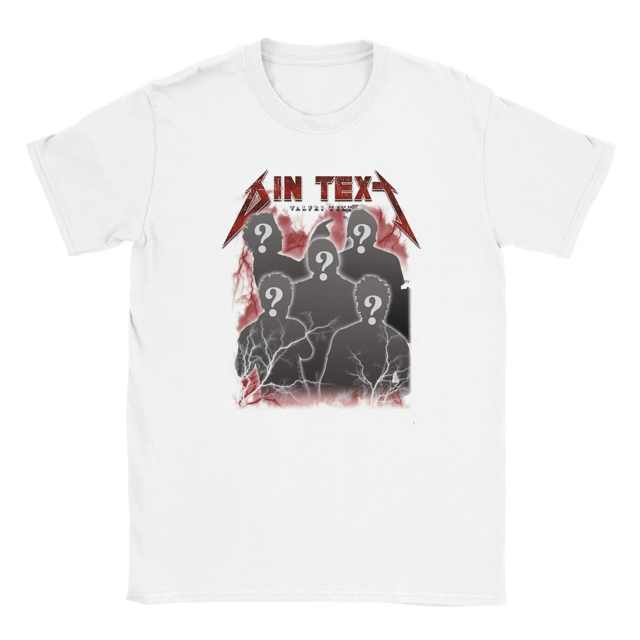 ROCKSTAR - Personalized shirt with your own pictures