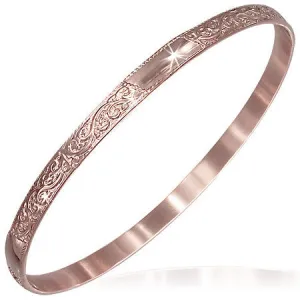Rose Design Bangle