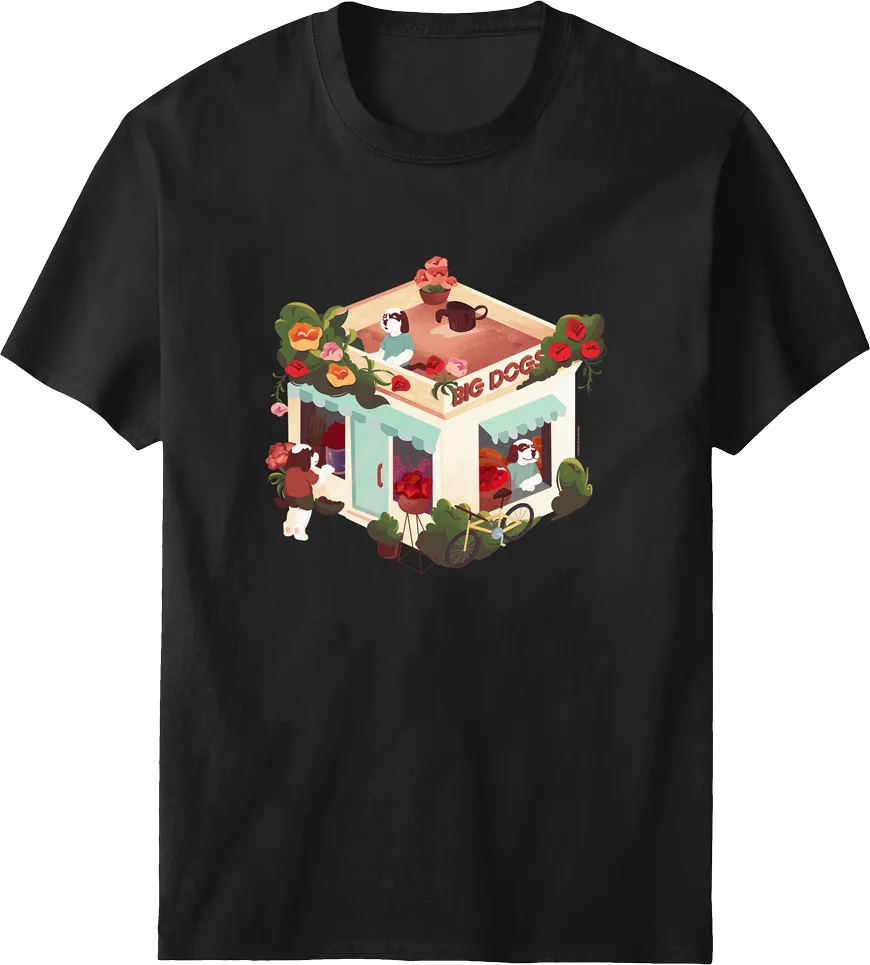 Roses Flower Shop T-shirt