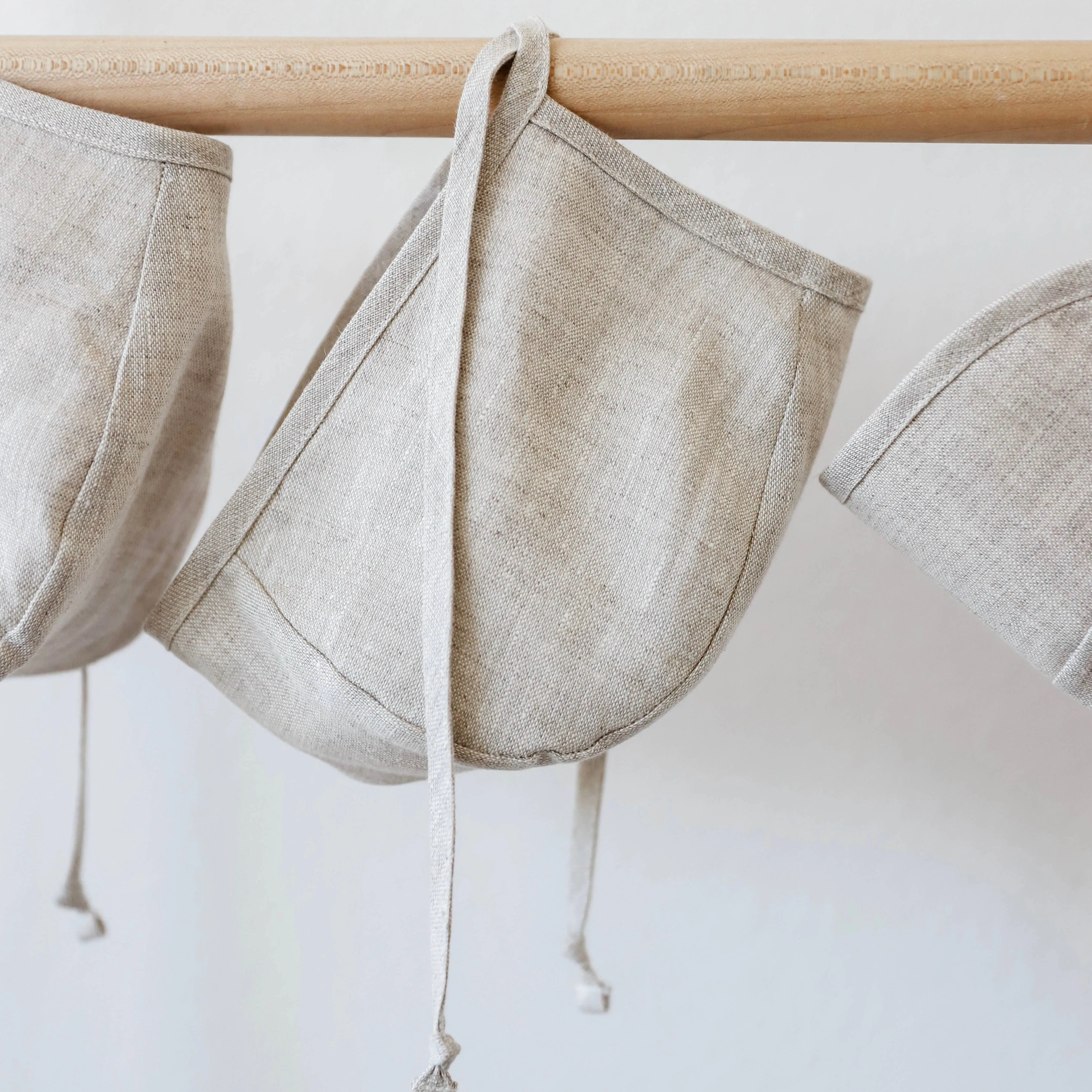 Sand Linen Bonnet