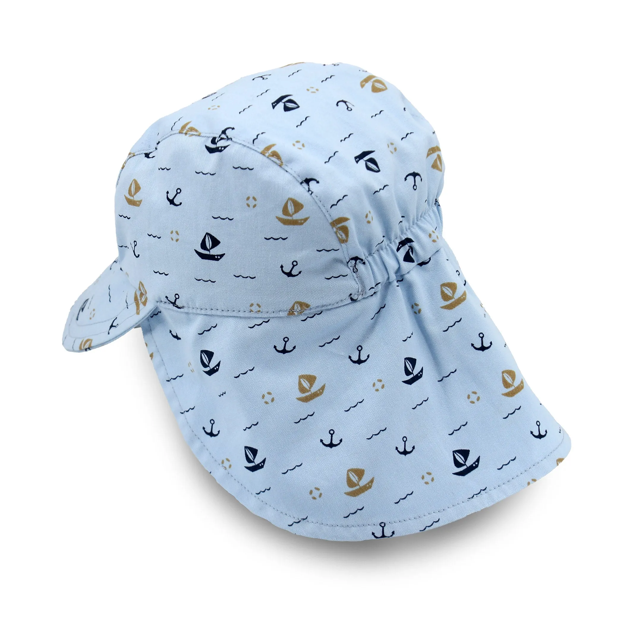 Sandy Legionnaire Hat - Blue Boats