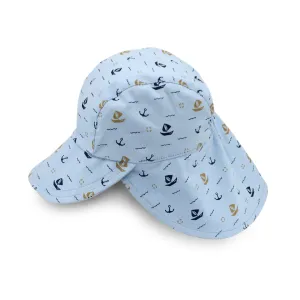 Sandy Legionnaire Hat - Blue Boats