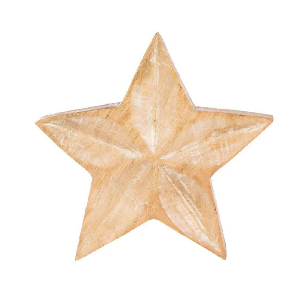 SASS AND BELLE Whitewashed Standing Star Medium