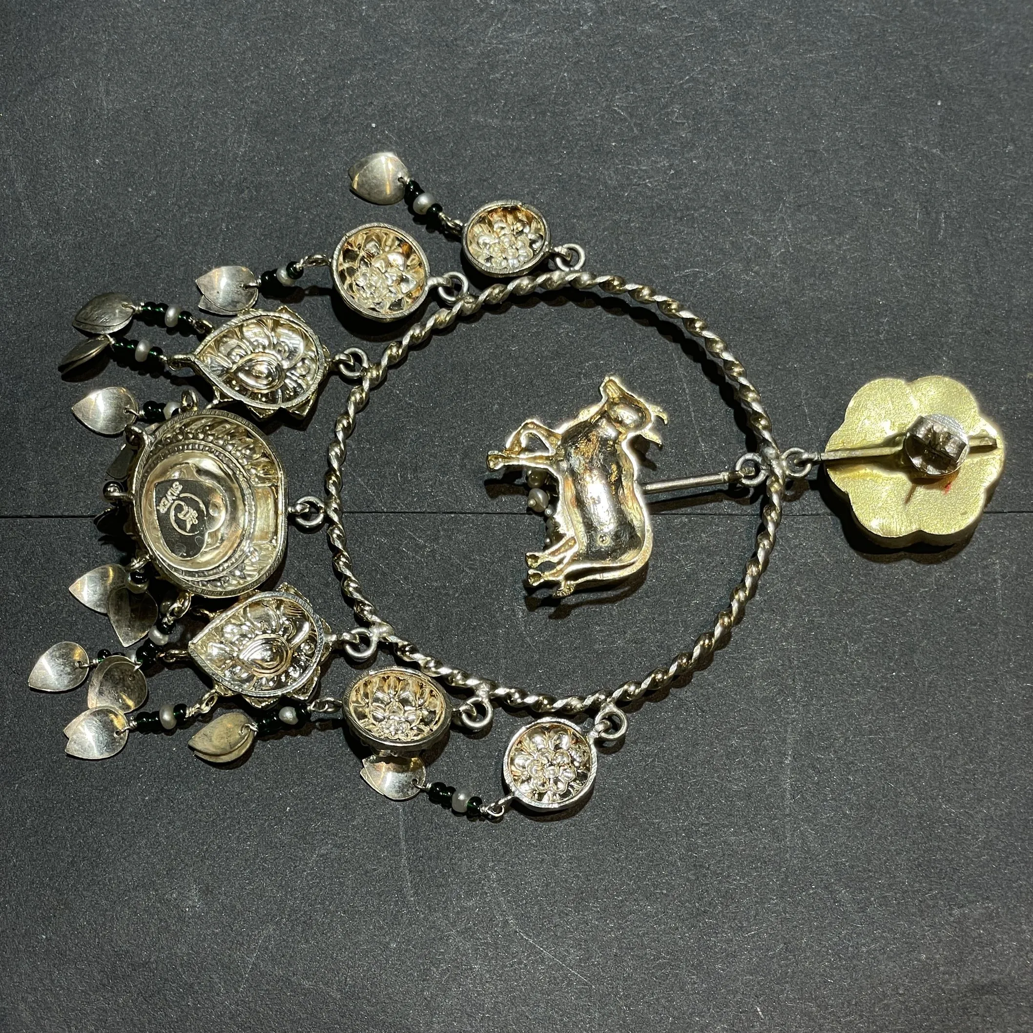 Sheetal Zaveri   I   Arth Earrings Hancrafted Earrings, Natural pearls used.  SZ-E1