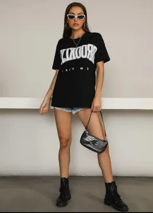 Short Sleeved Round Neck T-Shirt