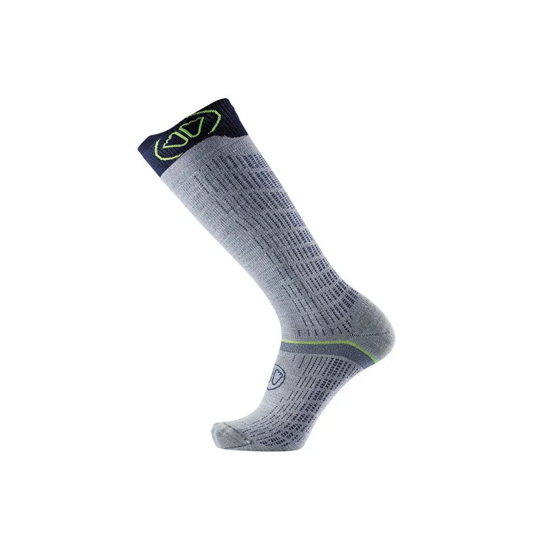 Sidas Ski Merino Performance Grey & Blue Ski Socks