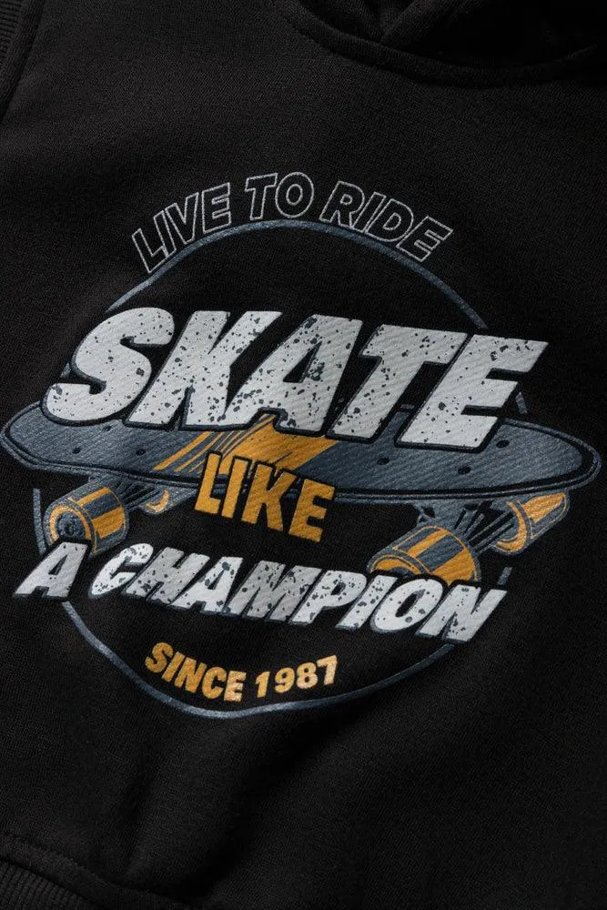 Skate 2 Piece Set Black