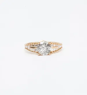 Snowy Diamond Ring
