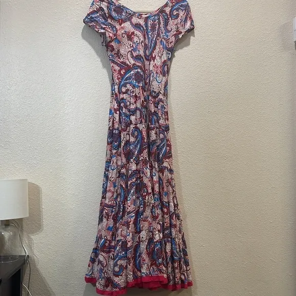 Soft Surrounding Kara Dress In Framboise Paisley XS