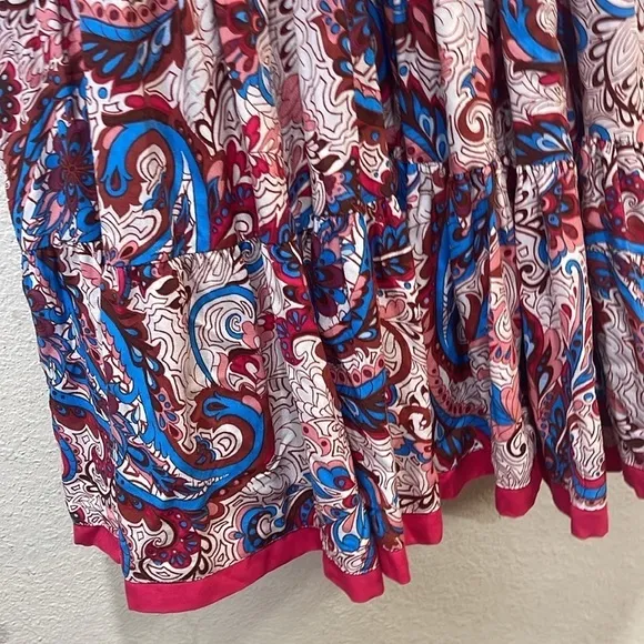 Soft Surrounding Kara Dress In Framboise Paisley XS