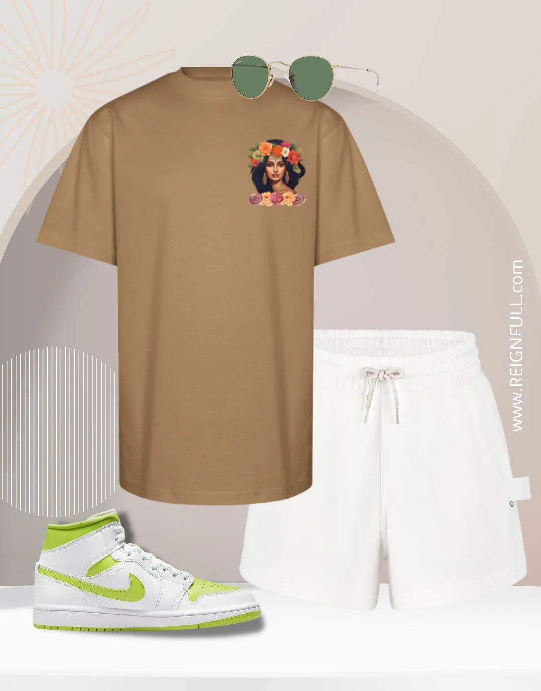 South Asian Woman - Unisex Oversized T-Shirt