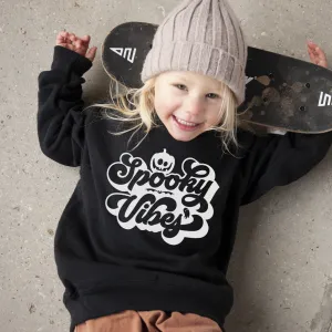 Spooky Vibes Black Sweatshirt