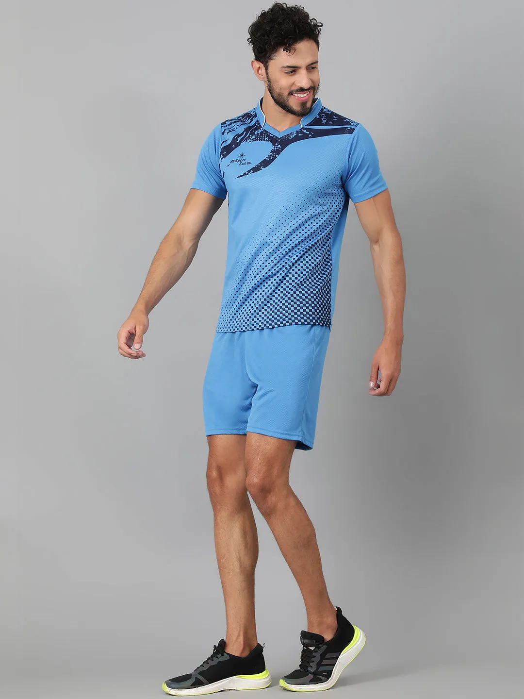 Sports Sky Blue Football Kit