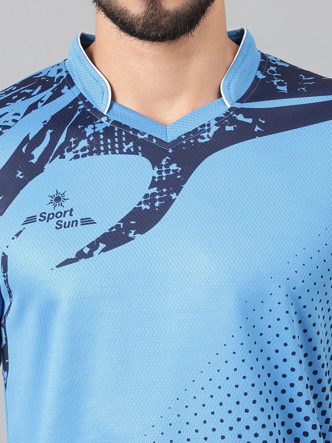 Sports Sky Blue Football Kit