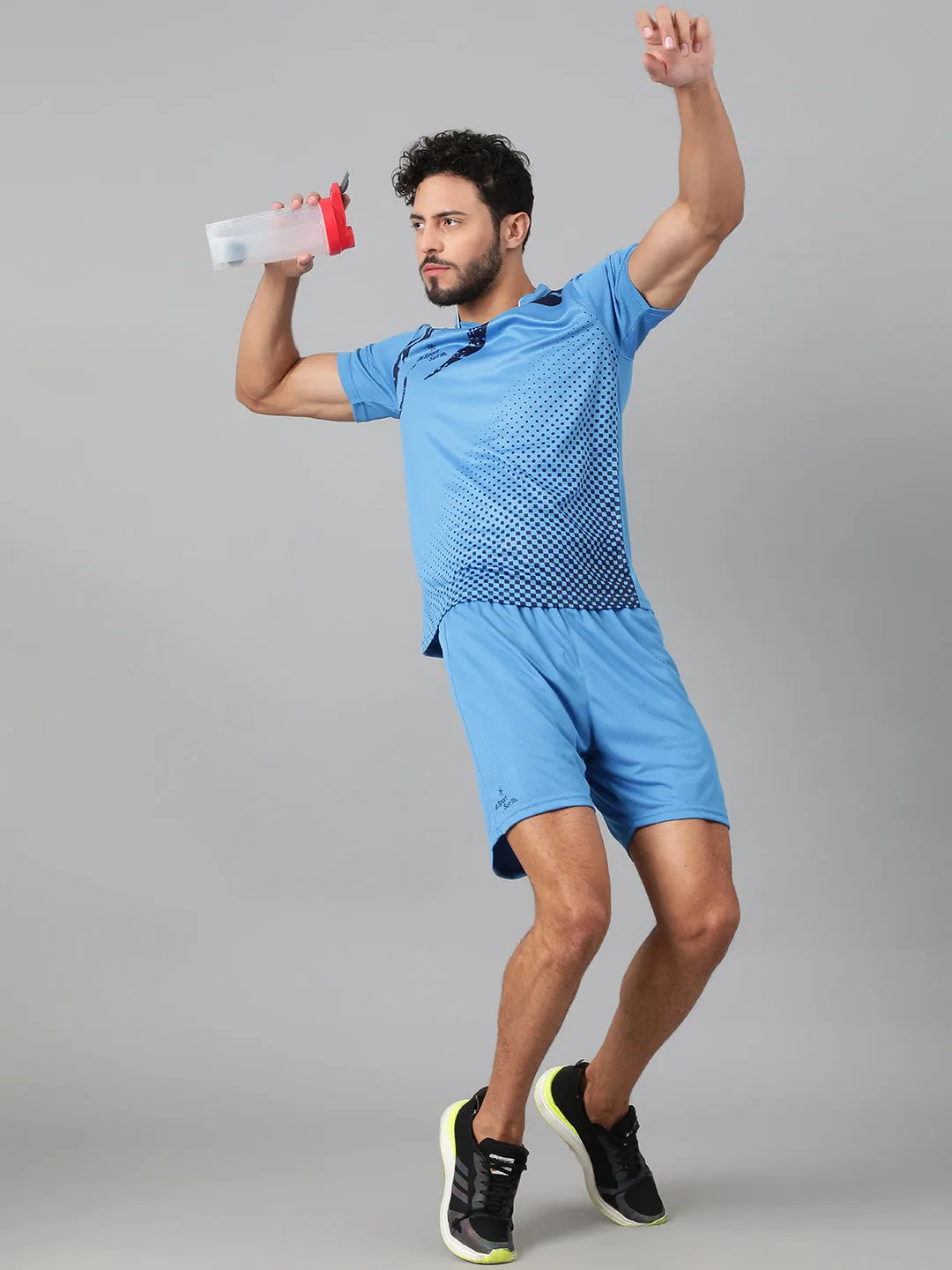 Sports Sky Blue Football Kit