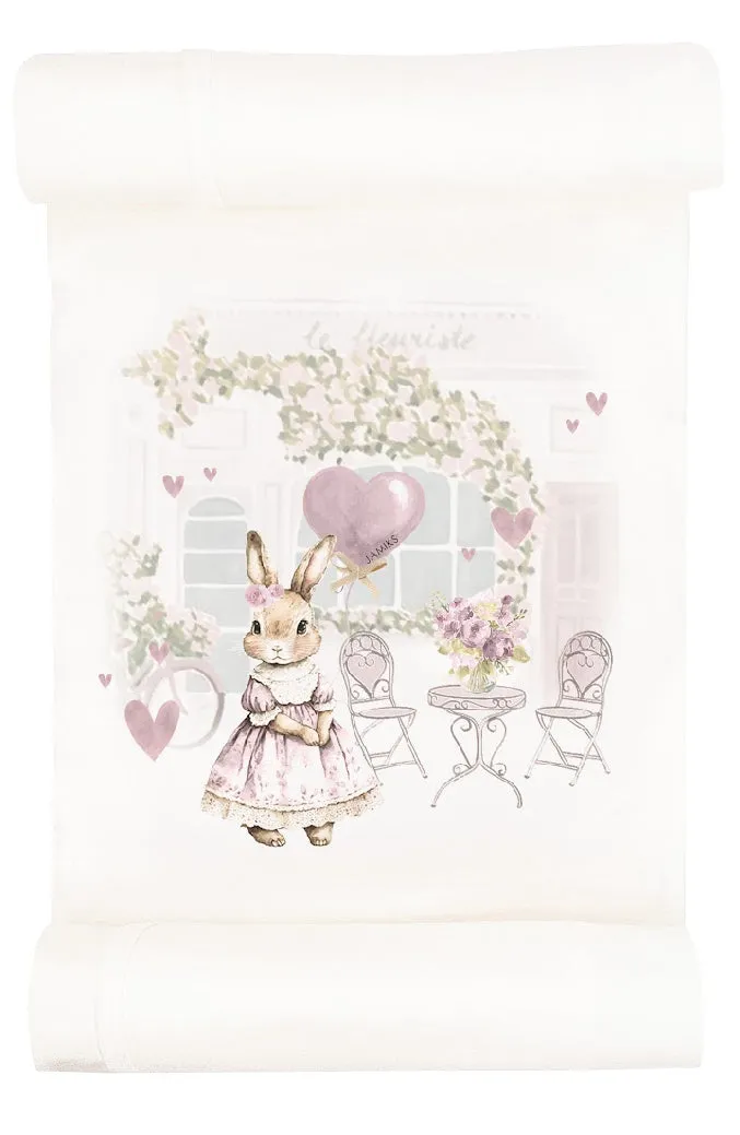 SS25 Jamiks - NAJA Pink Bunny Babygrow