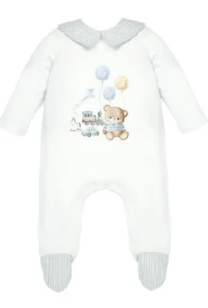 SS25 Jamiks - OTTO Blue Teddy Babygrow
