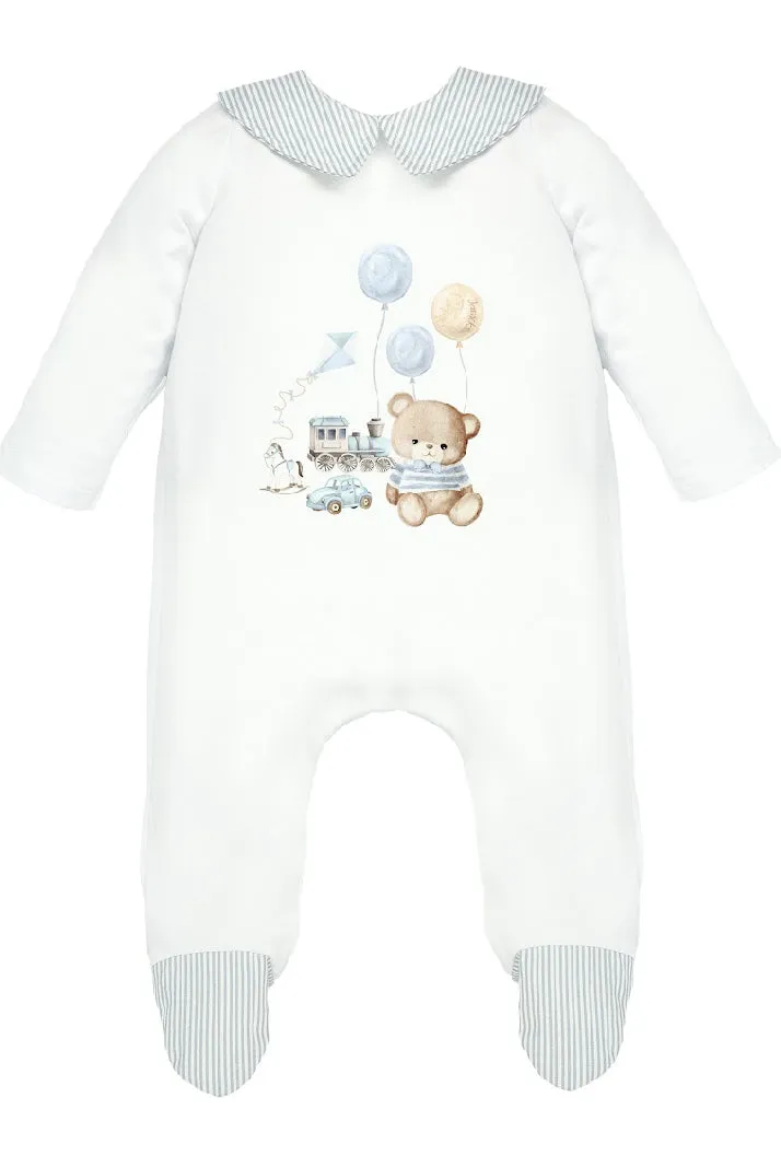 SS25 Jamiks - OTTO Blue Teddy Babygrow