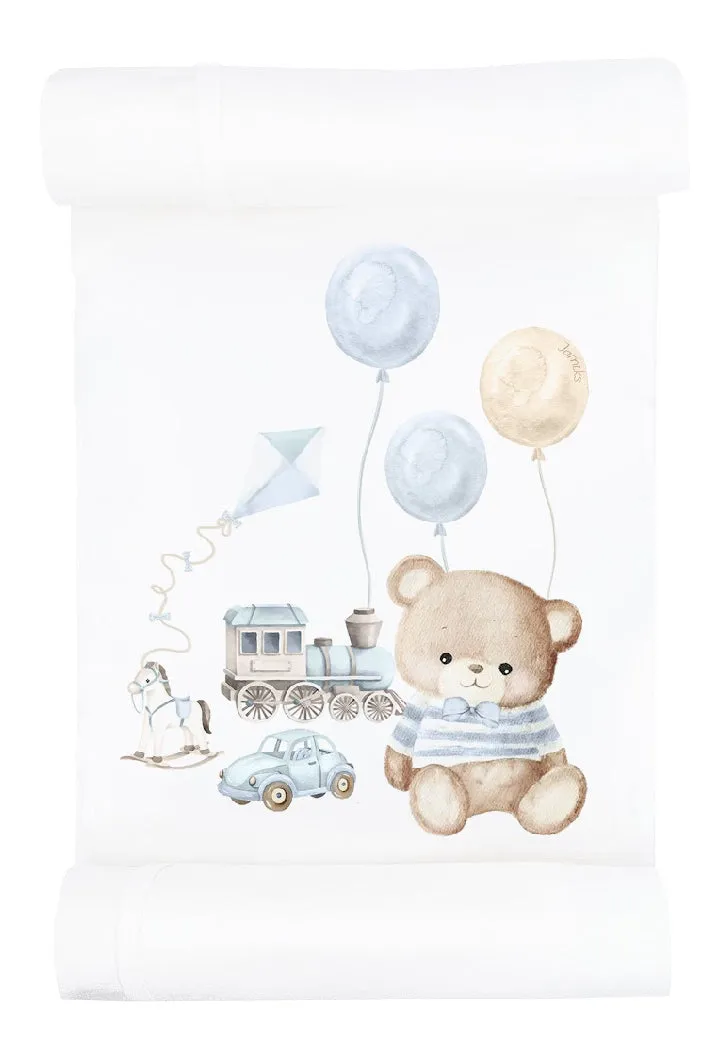 SS25 Jamiks - OTTO Blue Teddy Babygrow