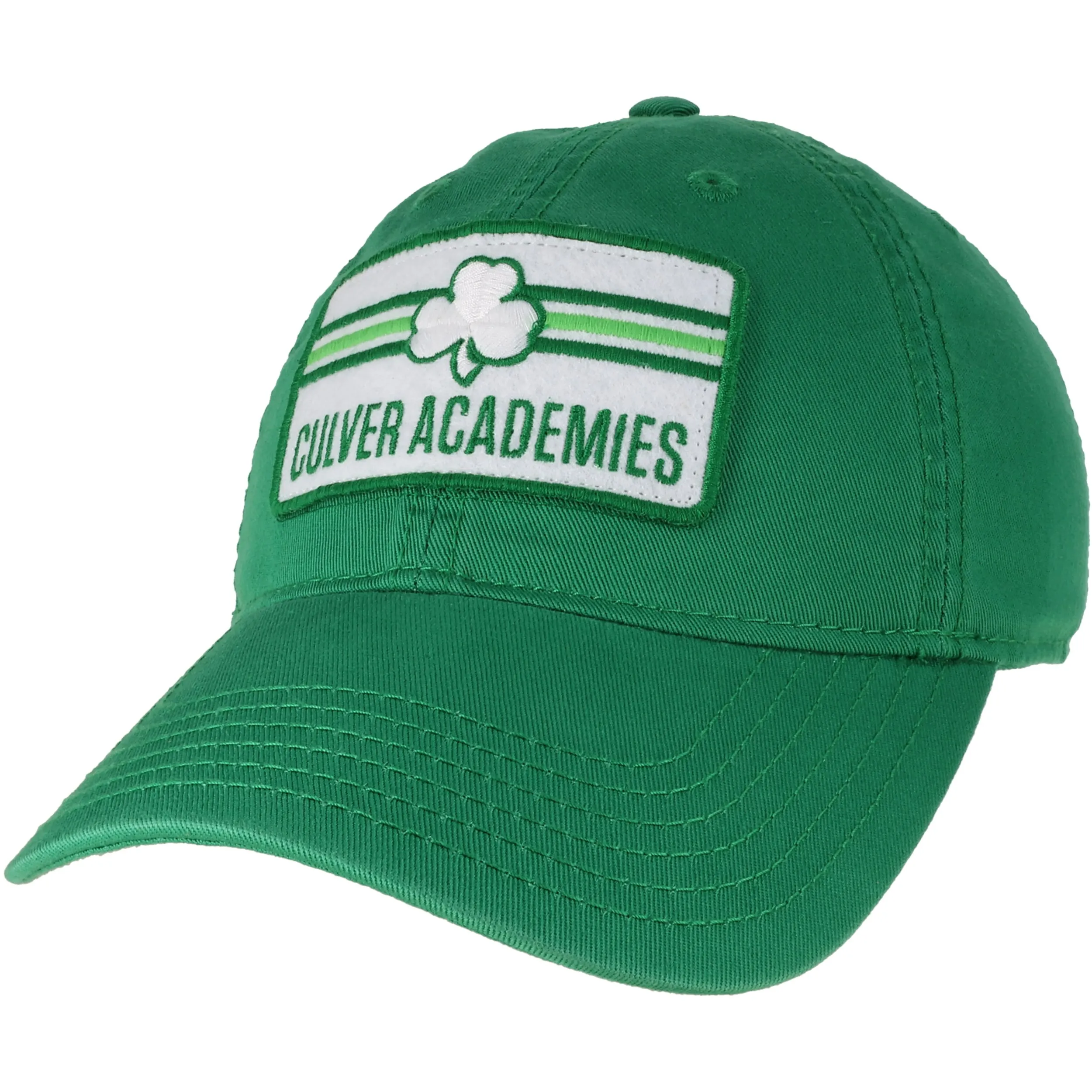 St Patricks Day Patch Hat - Kelly Green