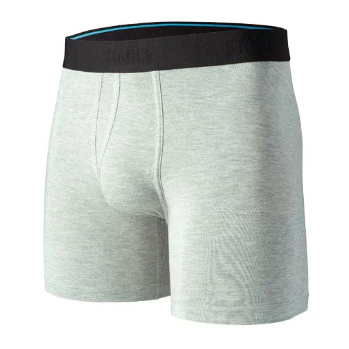 Stance Staple 6" Boxer Brief With Wholester - Heather Grey