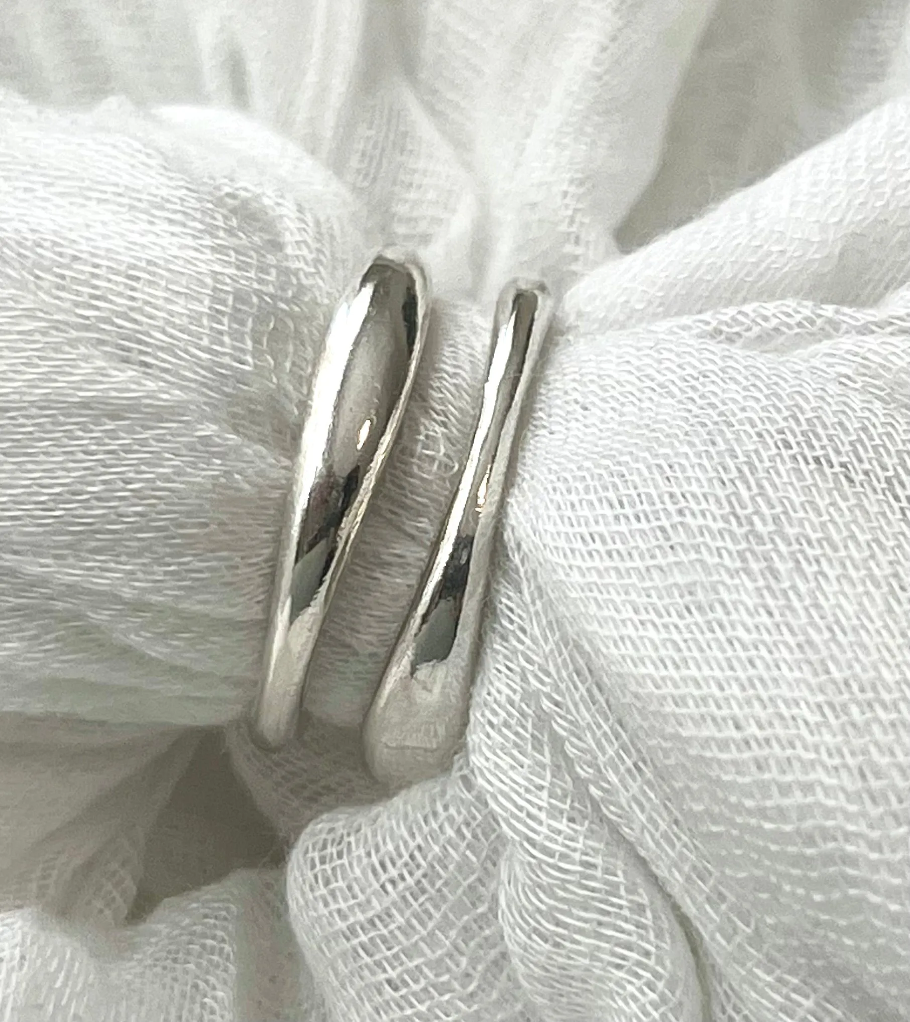 Sterling Silver Ring - Dual-band design