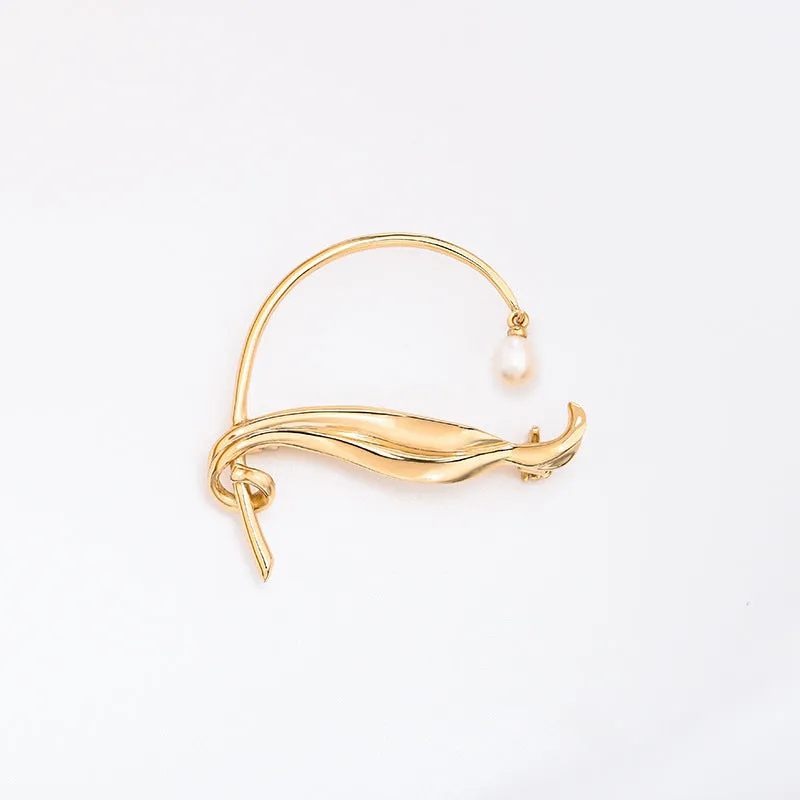 Sterling Silver Spring Buds Delicate Versatile Brooch