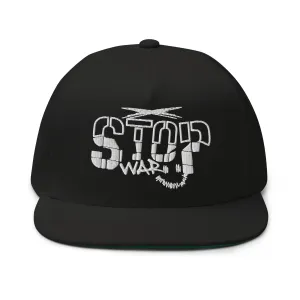 Stop War Flat Bill Cap