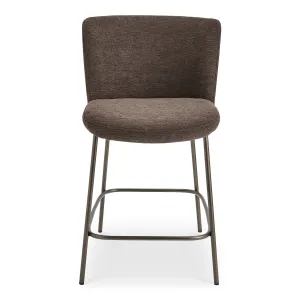 Streamlined Bronze Diner Stool