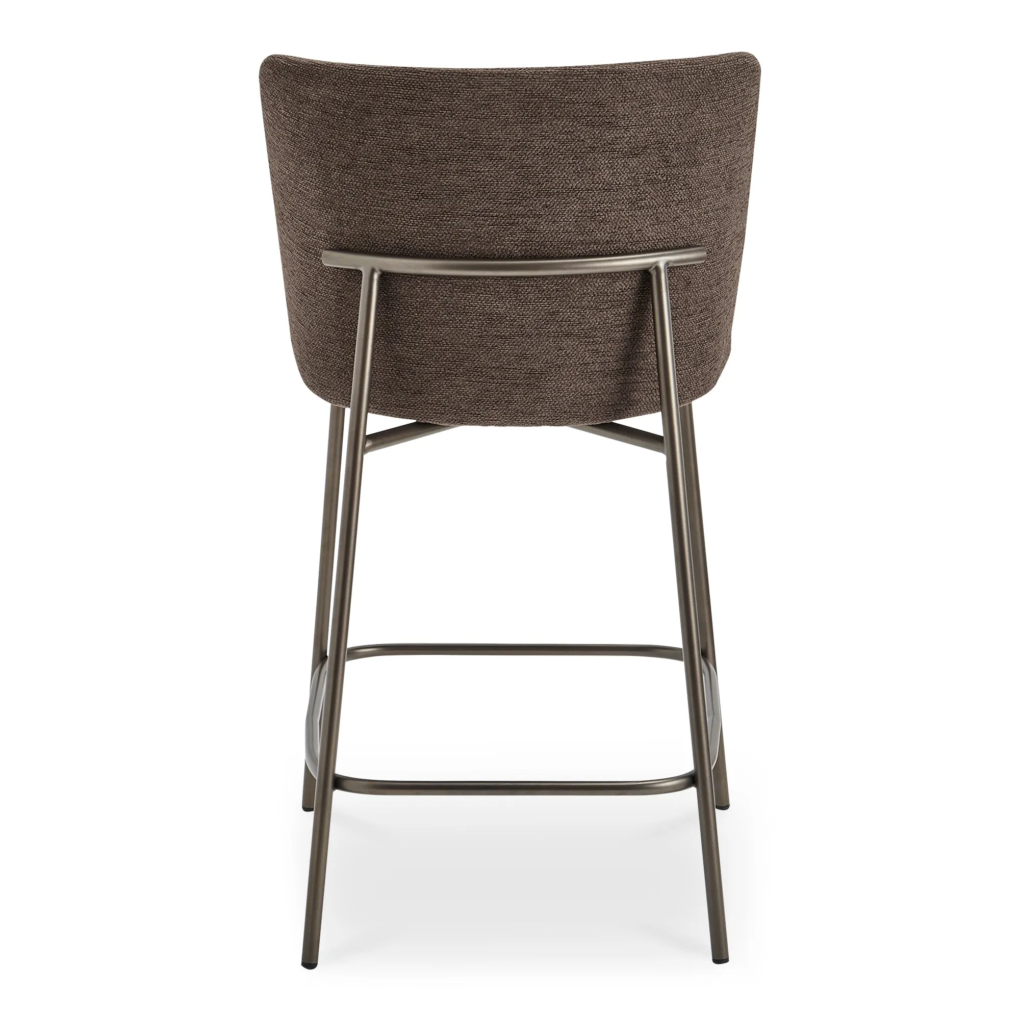 Streamlined Bronze Diner Stool
