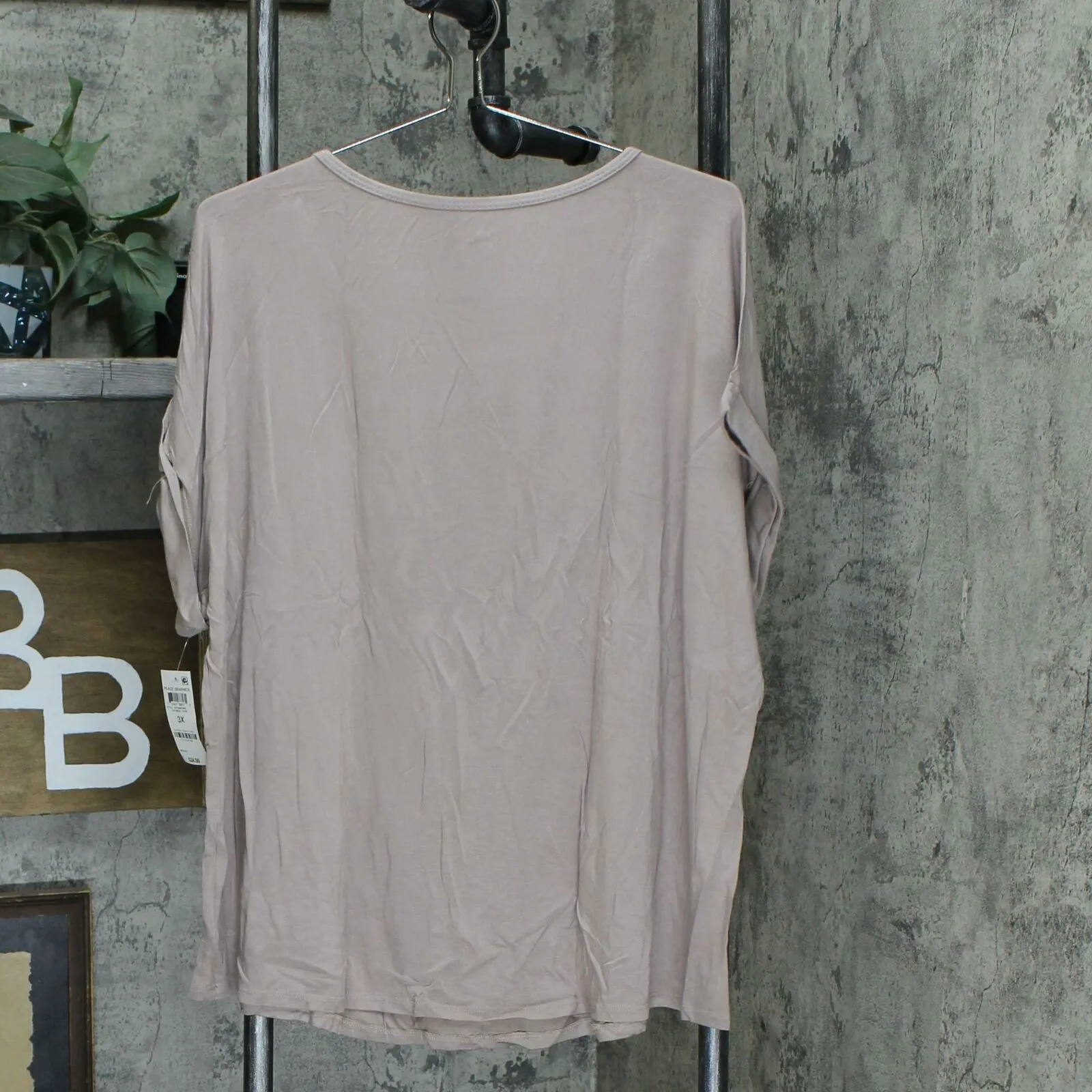 Style & Co. Plus Size Scoop Neck Short Sleeve Graphic T-Shirt