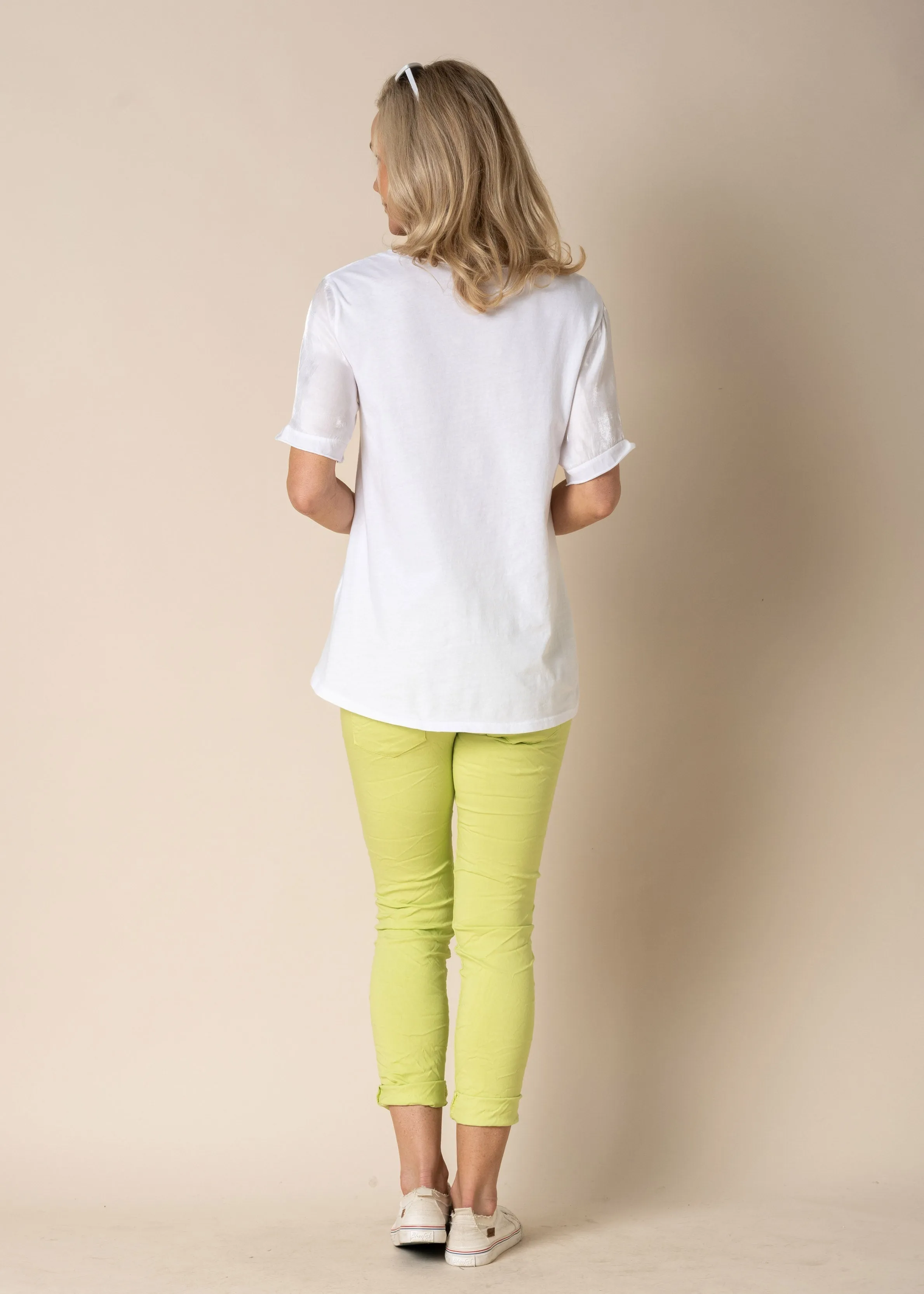 Talia Top in White