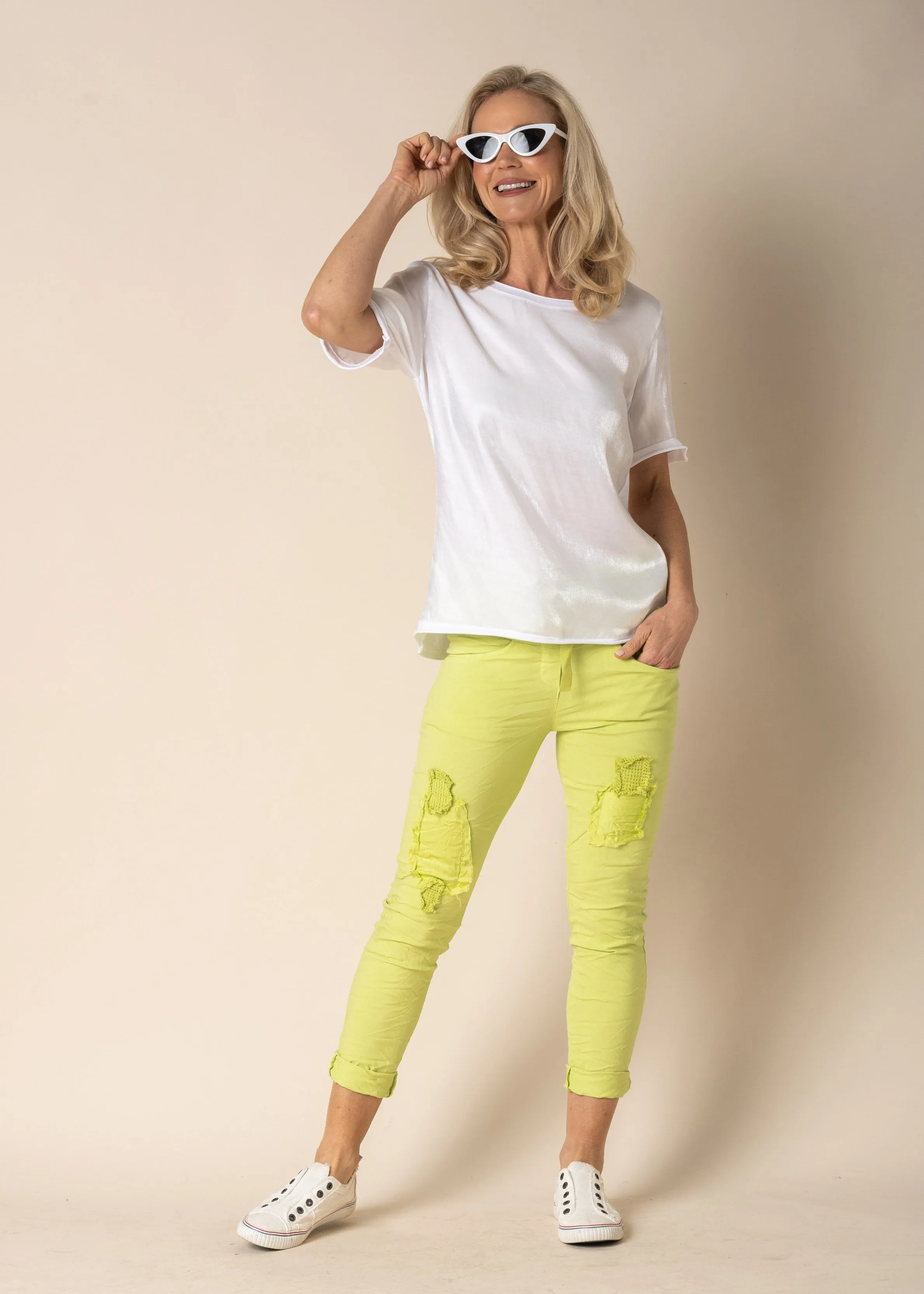 Talia Top in White