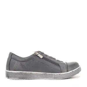 TAREN - GREY LEATHER