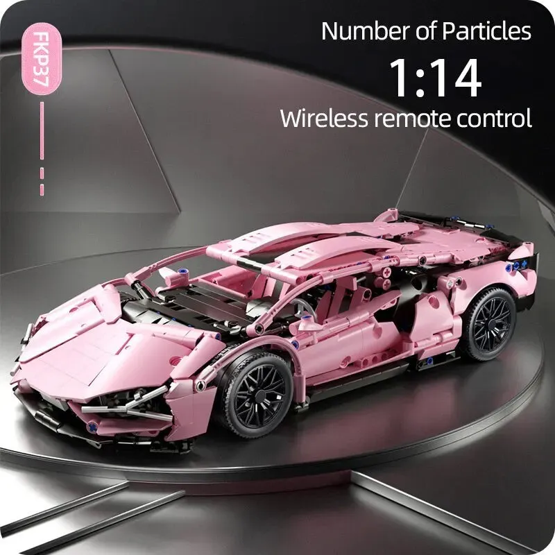 Technical Racing Sports Car Model 1280PCS Building Blocks City Mechanical Speed Vehicle Supercar  Brick Puzzle Toys Kid Adult Gift