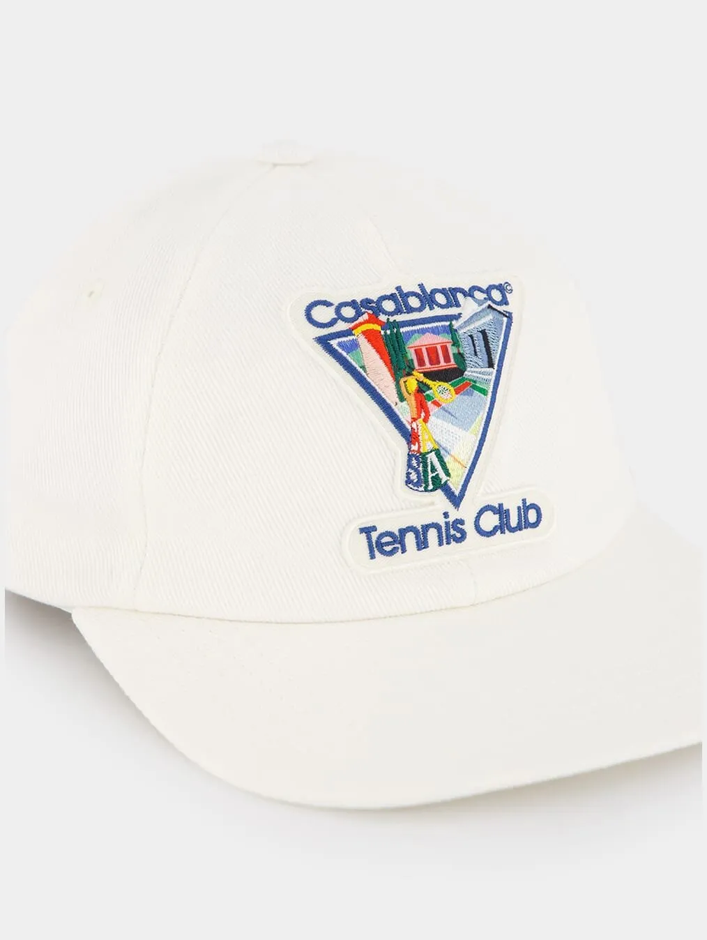 Tennis Club Icon Cotton Baseball Cap