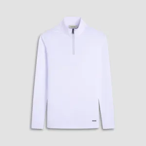 Textured Performance Quarter-Zip Pullover